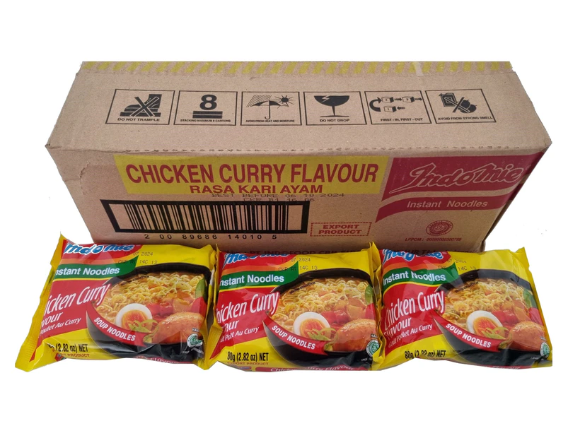 Indomie Curry Chicken Soup 80g x 20 Packs