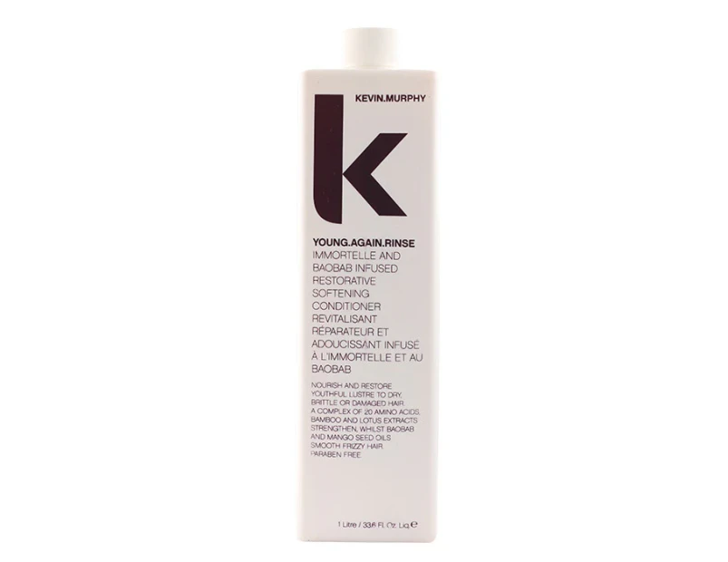 Kevin Murphy Young Again Rinse 1L Softening Conditioner For Dry/Brittle Hair