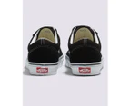 Vans Old Skool V Shoes Suede Canvas Sneakers - Black/White
