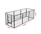 80cm Tall Heavy Duty Pet Dog Playpen Puppy Cage Enclosure Fence