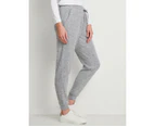 RIVERS - Womens Pants -  Leisure Fluffy Jogger Lounge Pant - Grey Marl