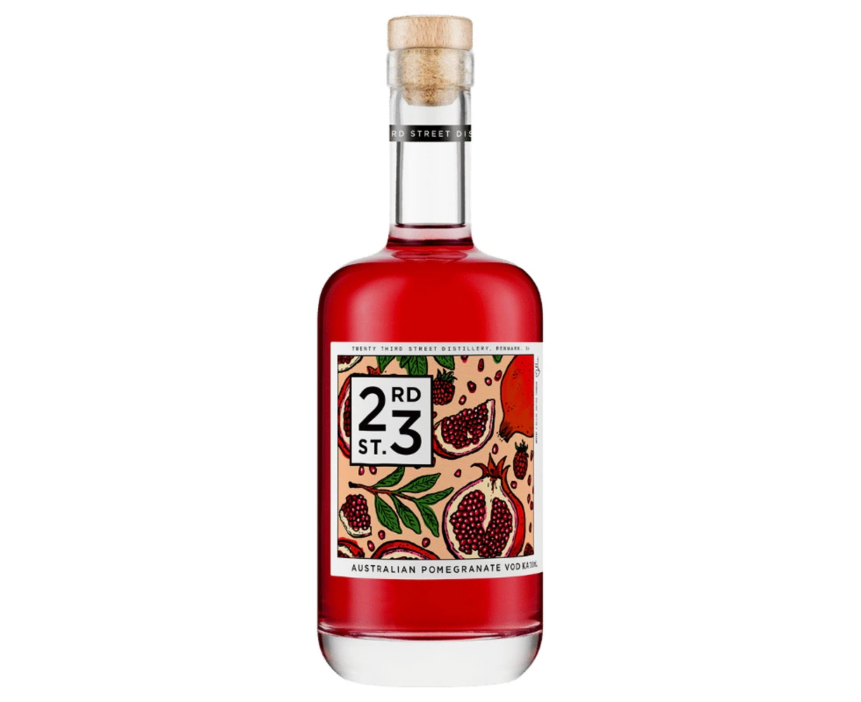 23rd Street Pomegranate Vodka 700mL