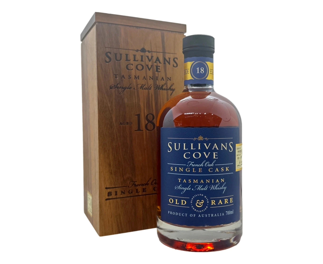 Sullivans Cove French Oak 18 YO Single Cask Old & Rare Whisky (Barrel No. HH0600) 700mL