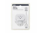 Reverse Travel Adaptor, UK & USA - Anko