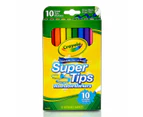 Crayola 10 Pack SuperTips Washable Markers - Multi