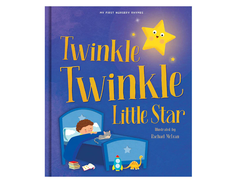 Twinkle Twinkle Little Star Nursery Rhyme Picture Book by Rachael McLean