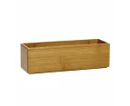 Bamboo Drawer Tidy, Medium & Narrow - Anko - Gold