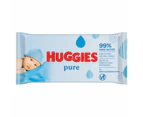 Huggies Baby Wipes Pure 72's