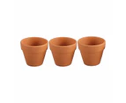 Mini Terracotta Pots, 3 Pack - Anko