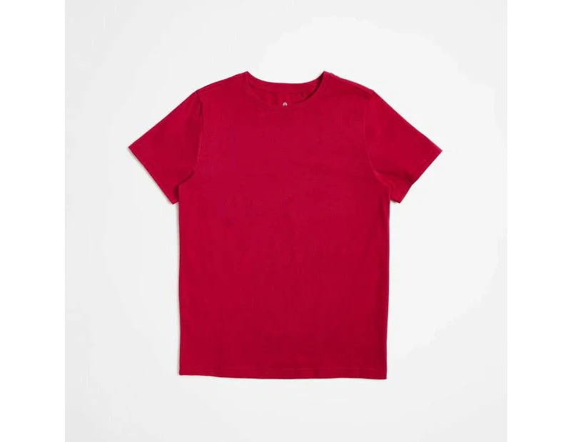 Target School Plain T-shirt - Red