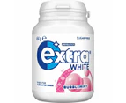 Wrigleys Extra White Chewing Gum Bubblemint 64g X 6 Bottles