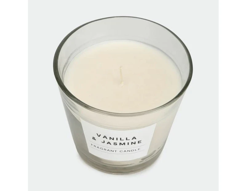 Vanilla & Jasmine Fragrant Candle - Anko