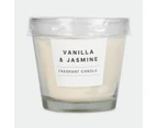 Vanilla & Jasmine Fragrant Candle - Anko