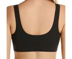 Bonds Seamless Comfy Crop Top - Black