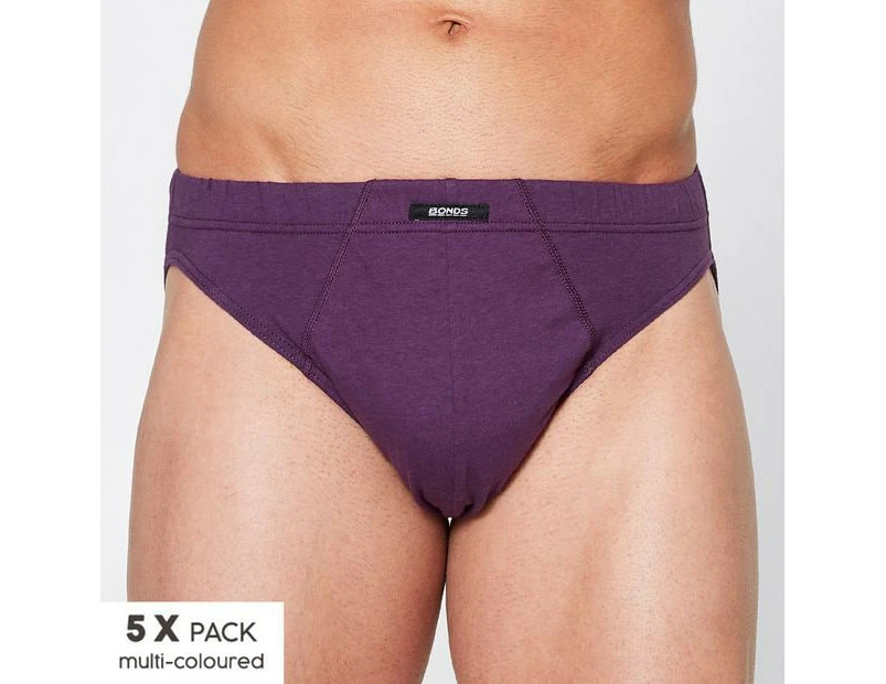 Bonds 5 Pack Action Briefs - Green