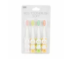 Kids Soft Toothbrush, 4 Pack - OXX Essentials - Multi