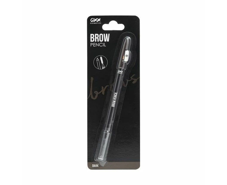 Brow Pencil, Dark Brown - OXX Cosmetics