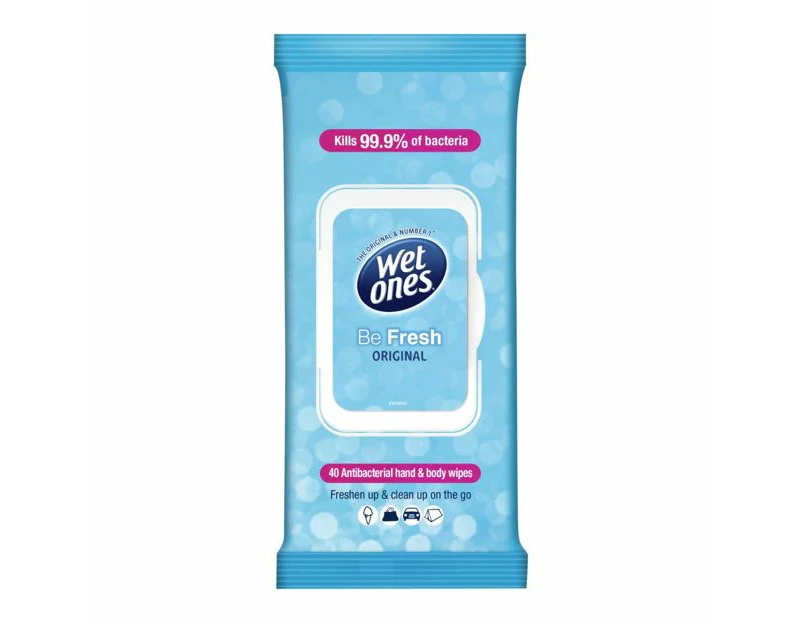 Target Wet Ones Be Fresh Wipes - 40 Pack - White