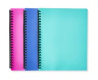 A4 Display Folder - Anko - Blue