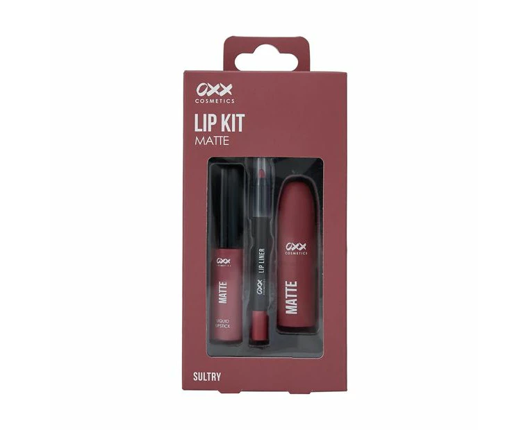 Lip Kit 3 Piece - OXX Cosmetics