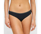 Bonds 2 Pack Hipster Bikini Briefs - Black