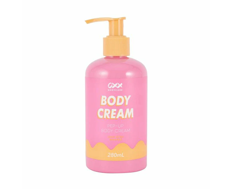 OXX Bodycare Pep-Up Body Cream 280ml - Coco Bliss Scented