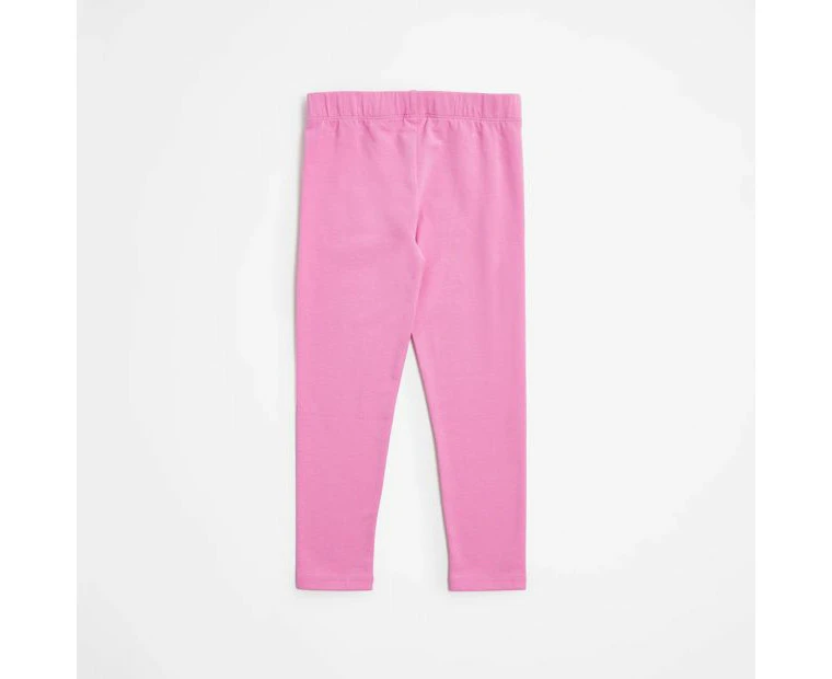 Organic Cotton Leggings / PINK