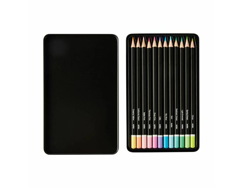 Pastel Pencils, 12 Pack - Anko - Multi