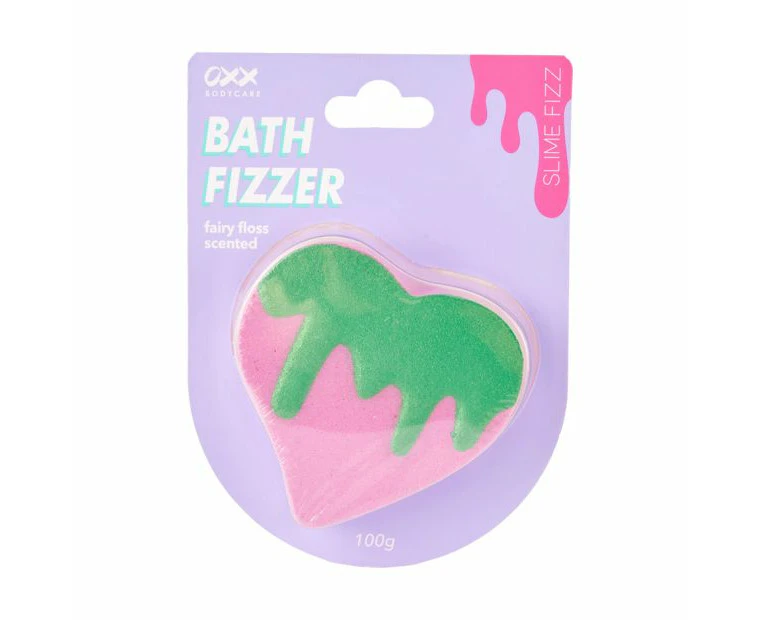 OXX Bodycare Slime Fizz Bath Fizzer - Fairy Floss Scented