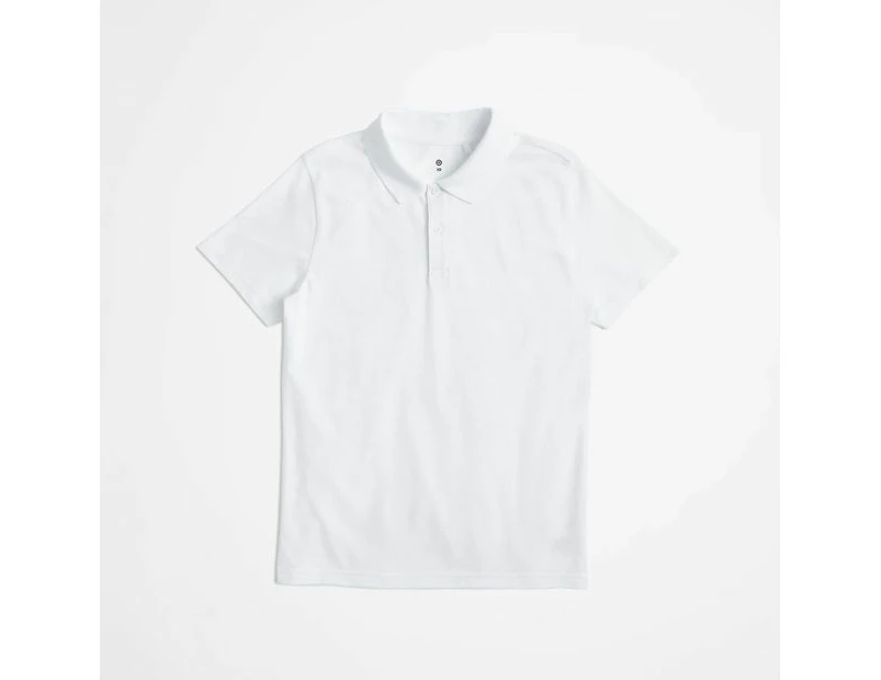 Target School Polo T-shirt - White