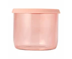 Small Glass Canister - Anko - Pink