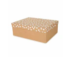 Kraft Dot Gift Box - Anko