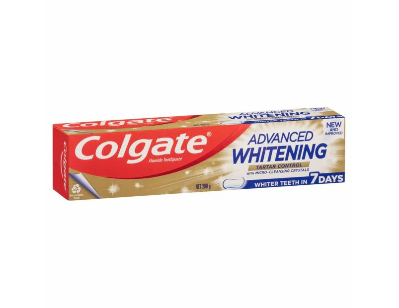 Colgate Toothpaste Whitening + Tartar 200g