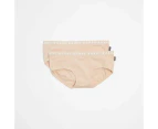 Bonds 2 Pack Hipster Boyleg Briefs - Neutral