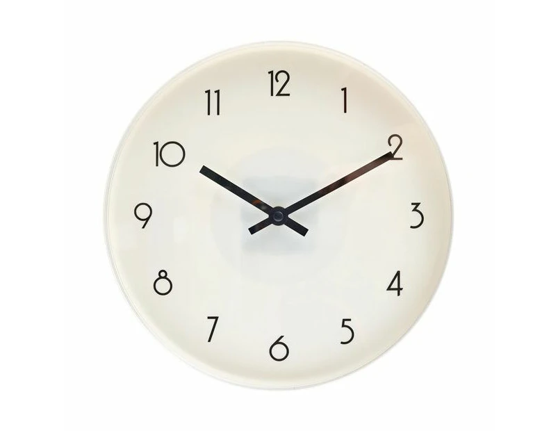 White Plastic Clock - Anko