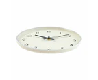 White Plastic Clock - Anko