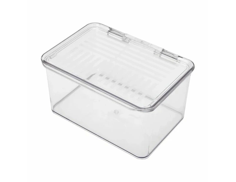 Short Square Container with Lid - Anko