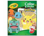 Crayola Colour & Sticker Pages Pokemon