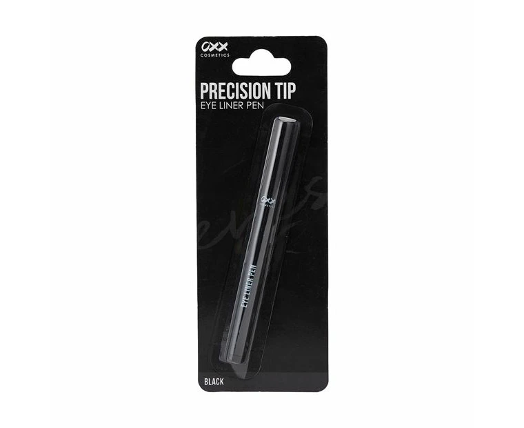 Precision Tip Eyeliner Pen, Black - OXX Cosmetics