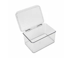 Short Square Container with Lid - Anko - Clear