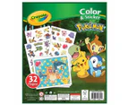 Crayola Colour & Sticker Pages Pokemon