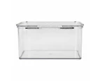 Short Square Container with Lid - Anko - Clear