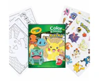 Crayola Colour & Sticker Pages Pokemon