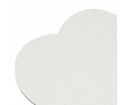 Paintable Heart Canvas Fridge Magnets, 4 Pack - Anko