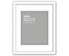 Photo Frame 8" x 10", White - Anko