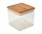 Food Container with Bamboo Lid - Anko - Clear