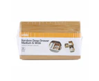 Medium & Wide Bamboo Deep Drawer - Anko - Gold