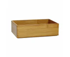 Medium & Wide Bamboo Drawer Tidy - Anko - Brown