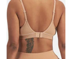 Retro Rib T-Shirt Crop Bra - Bonds - Brown