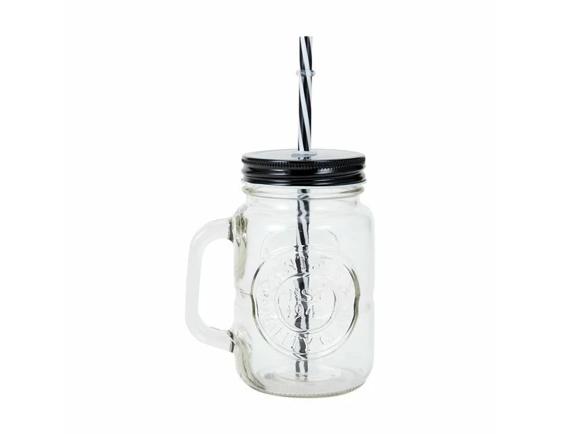 Drink Jar with Straw - Anko